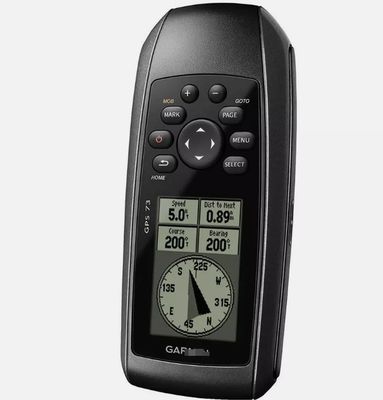 Garmin GPS 73 Handheld Outdoor GPS Receiver With 2.6" Marine Handheld GPS