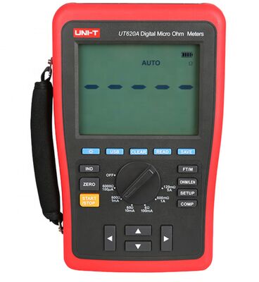 UNI-T UT620A Digital Micro Ohm Meter,WHICH Used to Measure DC Low Resistance Through 4-wire Method