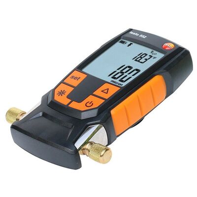Testo 552 Digital Pressure Gauge with 0 to 0.39 psi Range Bluetooth 4.0 and IP42 Protection