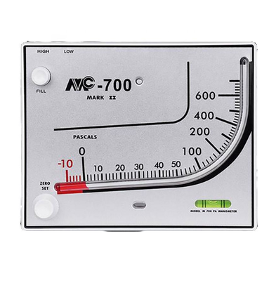 High Quality Red Oil Differential Pressure Gauge MC-700 Mark II Support Customization