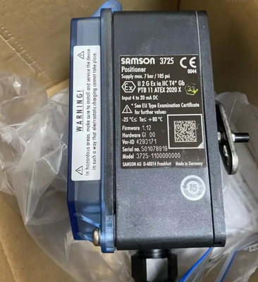 Shipping Weight 6 Kg Pneumatic Valve Positioner with Minimum Control Current 4-20mA Feedback and Protection Class IP 67 NEMA 4X Ensuring Valve Operation