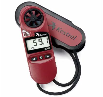 Kestrel 3000 Pocket Weather Meter with Accurate Relative Humidity Readings and Heat Stress Index