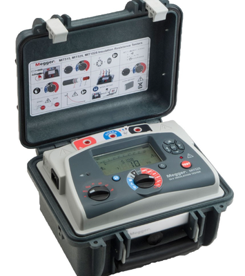 megger MIT Advanced 5 kV, 10 kV and 15 kV insulation resistance testers MIT525 , MIT1025, MIT1525