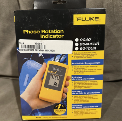 Fluke 9040 Phase Rotation Indicator