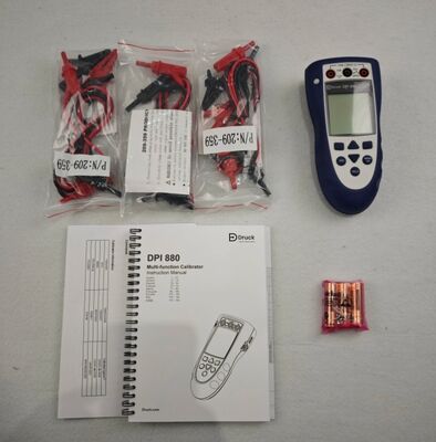 Druck DPI 800/802 pressure indicator/loop calibrator