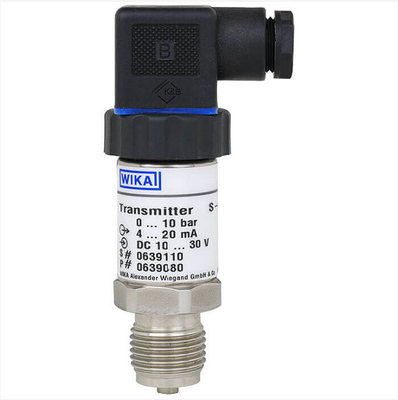 WIKA Precision Pressure Transmitter 24V DC For General Industrial Applications
