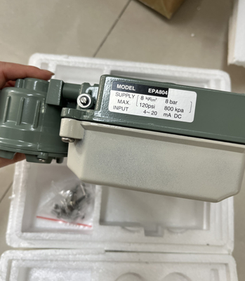 KOSO Positioner EPA804-L10 SUPPLY MAX 120 psi - 800 kPa INPUT 4-20 mA DC