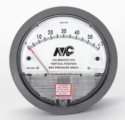 MC manomètre différentiel OEM Micro 100 Psi manomètre en acier inoxydable