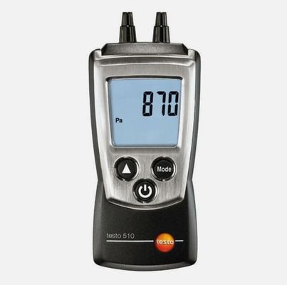 Testo 510 Differential Pressure Meter Testo510 Pressure Gauge 500 mbar Stock