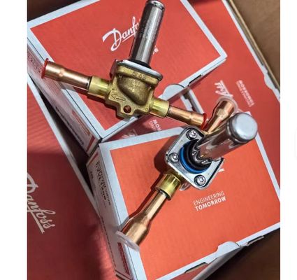 Danfoss EVR 3 Ball Valve 45.2 Bar 1/4 in Brass Solenoid