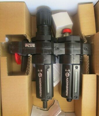 Norgren VM104611AB213B Valve slice, 5/3 APB Solenoid/solenoid