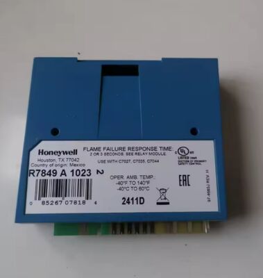 Honeywell R7849A1023 Burner Control Unit with 1kg Weight and Carton Box Packaging for Differential Pressure Measurement