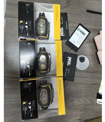 PIXA 3 Headlamp for Use in ATEX Explosive Environments, Suitable for Proximity Lighting. 100 Lumens