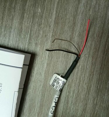 GF 3-8510-P0 Impeller Flow Sensor with Black PVDF Rotor Polypropylene Body and Titanium Pin for 1/2-4" Pipes