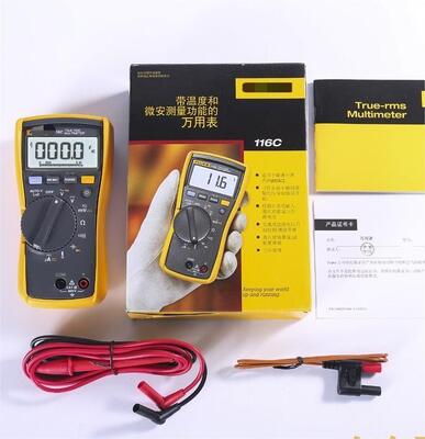 Brand new original FLUKE-117/323 KIT handheld digital multimeter, electrician multimeter kit in stock