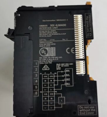 Unité originale tout neuf, module de sortie analogique Omron NX-ILM400, en stock et prêt à être livré immédiatement.