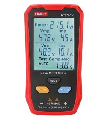 Module UT673PV UNI-T Testeur de tension et de courant de puissance maximale
