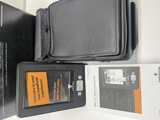 Emerson AMS Trex 2 Rugged Intrinsically Safe Hart Field Communicator with 32 GB Memory