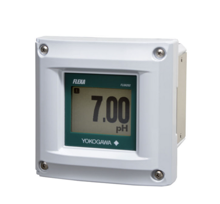 Émetteur/analyseur à double canal à deux fils de la série YOKOGAWA FLXA202 avec mesure à double capteur du pH et de l'ORP