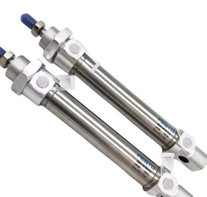 Festo DSNU(-S) Round cylinder ISO cylinder Double-acting 20 mm Piston diameter 30 mm Stroke for industrial use