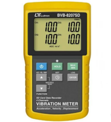 Original and Genuine Product Vibration Meter LUTRON BVB-8207SD