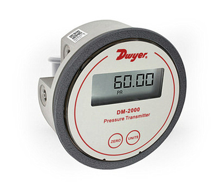 Exactitude d'indicateur de pression de DM-2012-LCD Digital 1% FS à 70 degrés de Fahrenheit